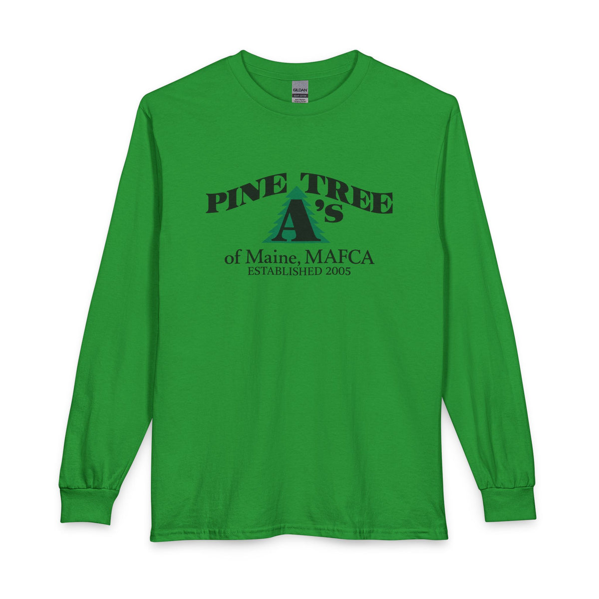 Pine Tree A's of Maine, MAFCA - Unisex Long Sleeve T-Shirt