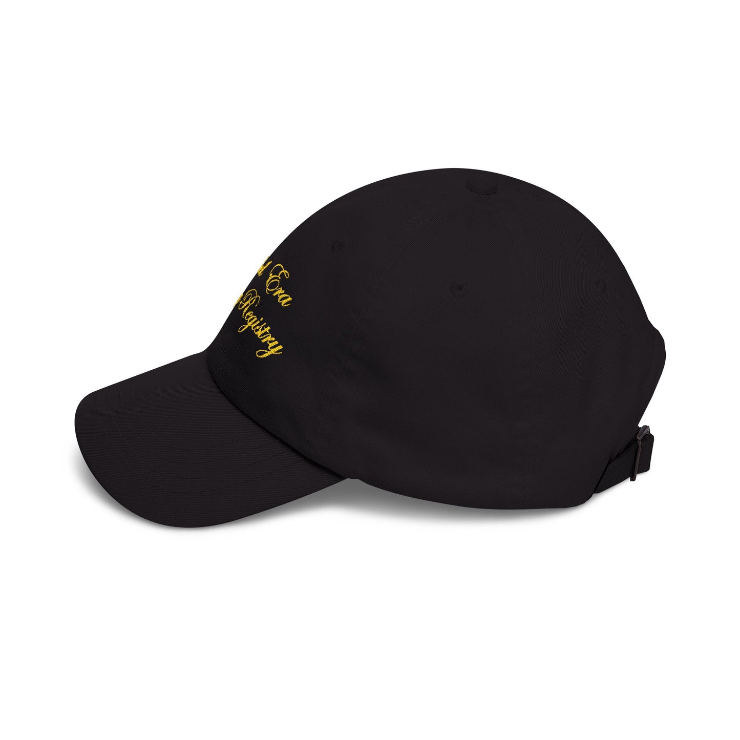 Nickel Era Touring Registry Embroidered Dad Cap — Gold Script