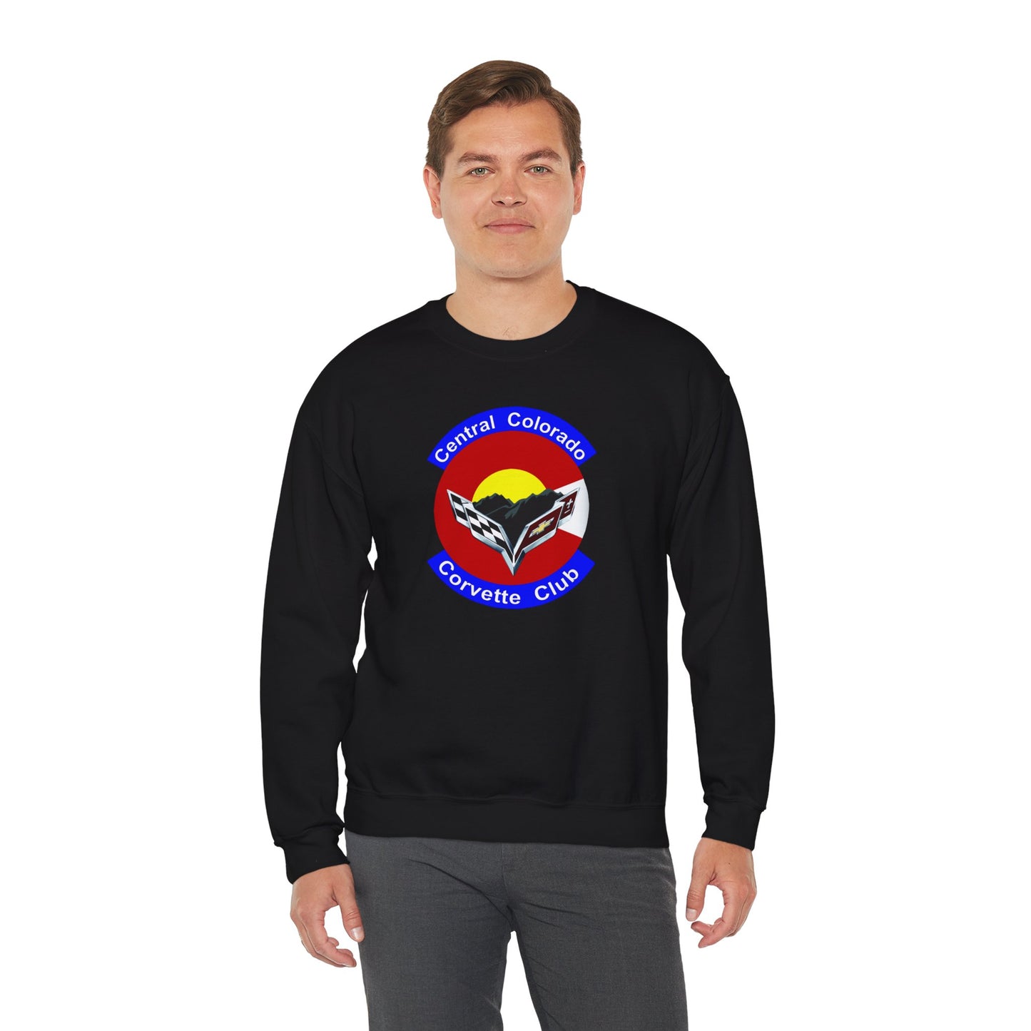 Central Colorado Corvette Club Crewneck Sweatshirt