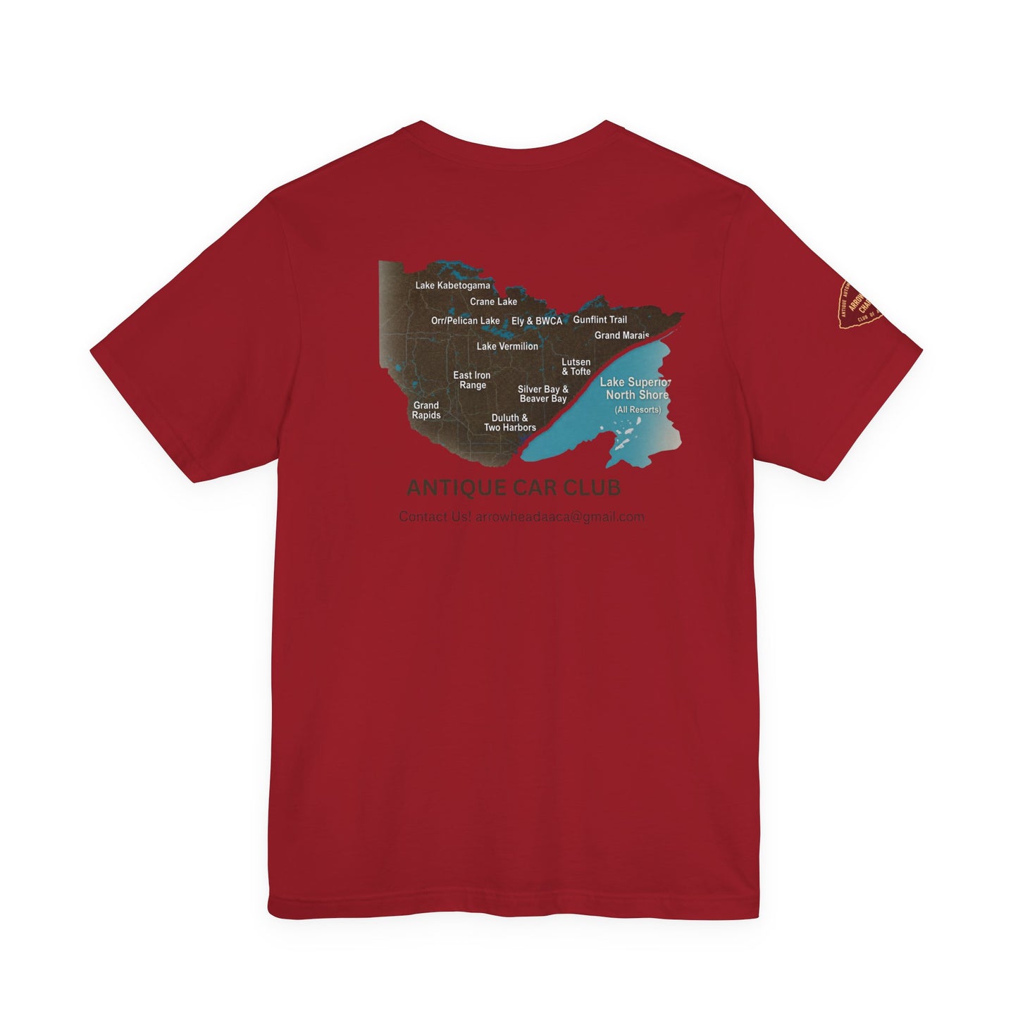 Arrowhead Chapter Duluth T-Shirt — Vintage Arrowhead Logo Tee