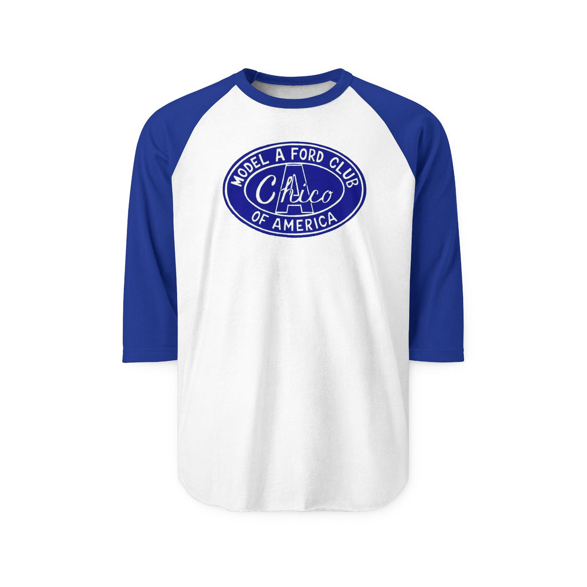 Chico A's Unisex Three-Quarter Sleeve Raglan Shirt