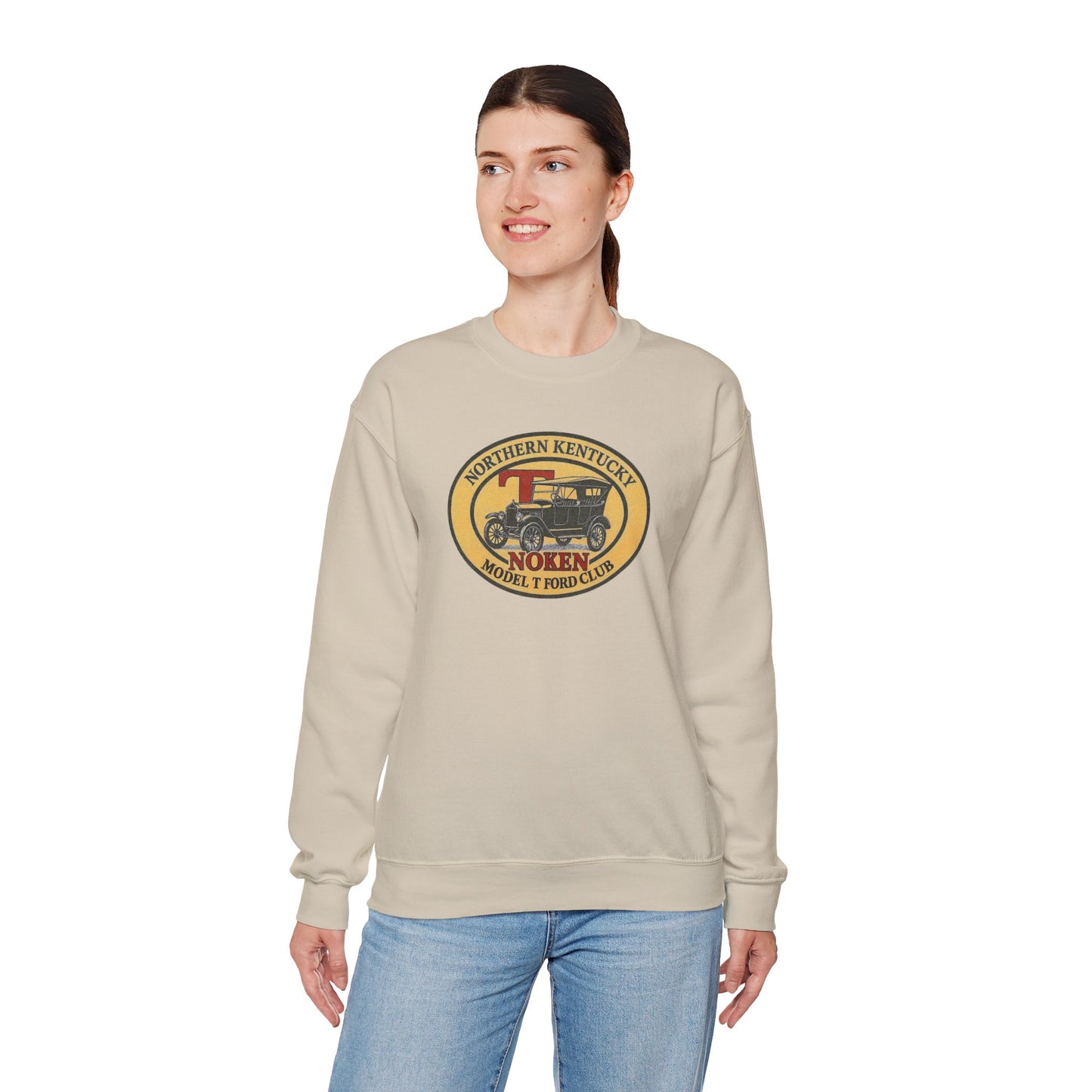 Model T Ford Club Sweatshirt — "Northern Kentucky NOKEN" Vintage Car Crewneck