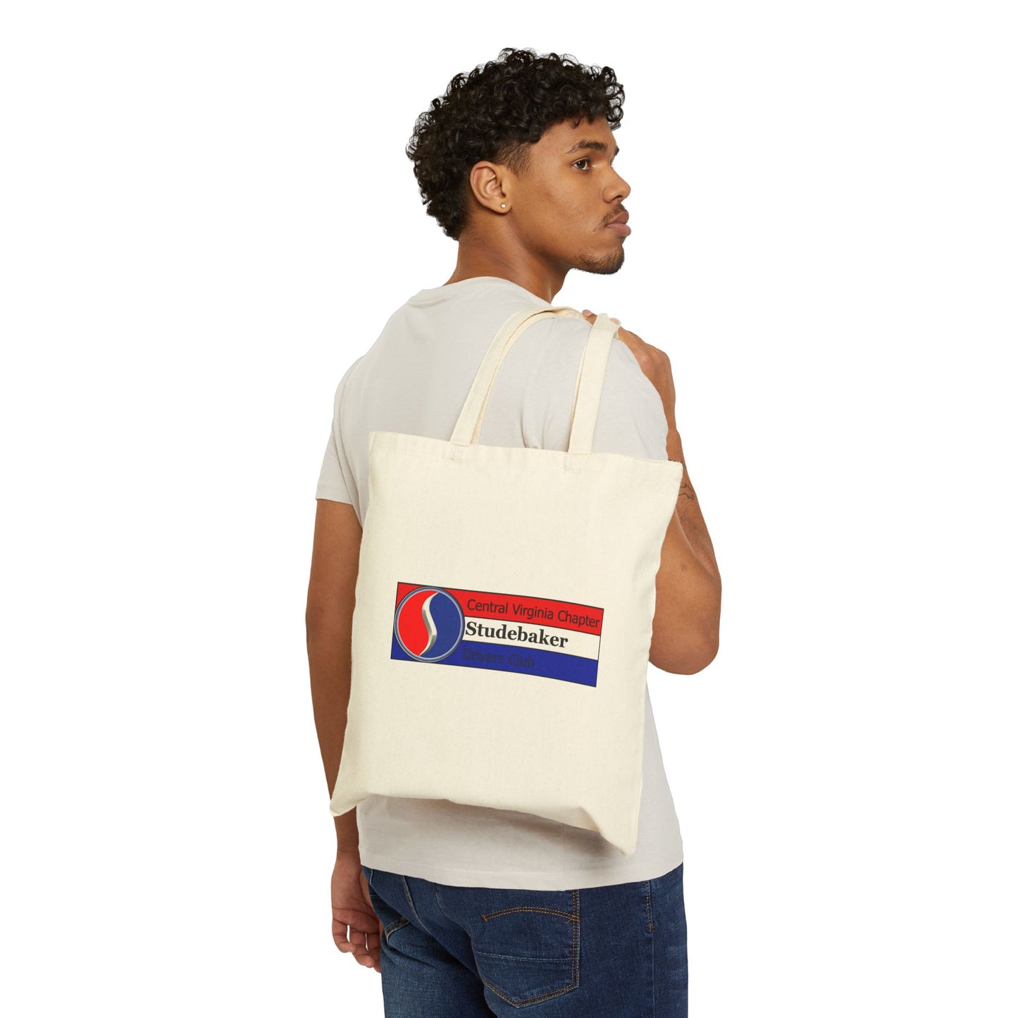Studebaker Central Virginia Chapter Cotton Canvas Tote Bag