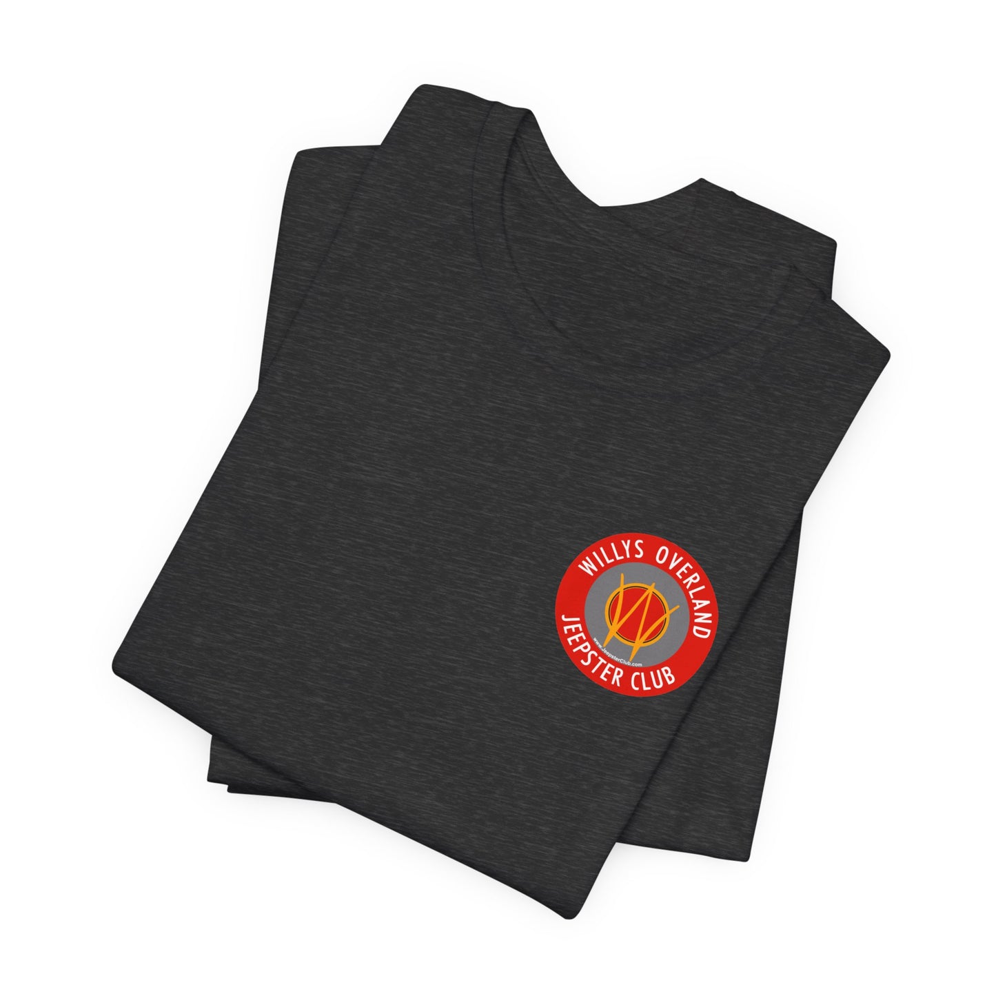 Willys Overland Jeepster Club T‑Shirt — Front and Back Logos