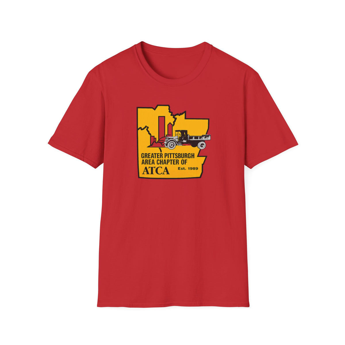 Greater Pittsburgh Area Chapter of ATCA T-Shirt — Unisex Softstyle T-Shirt