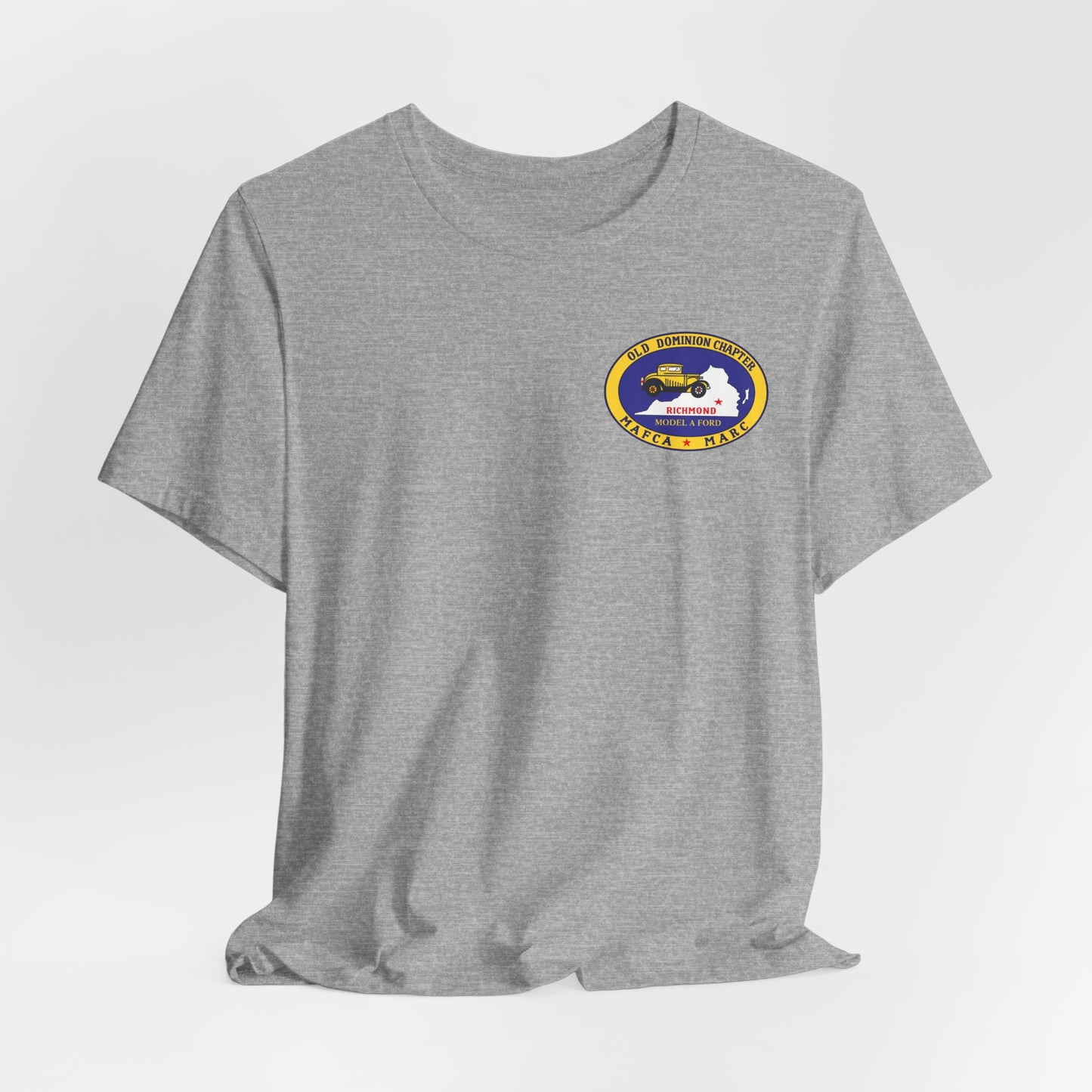 Old Dominion Model A Ford Club Chest Logo Tee