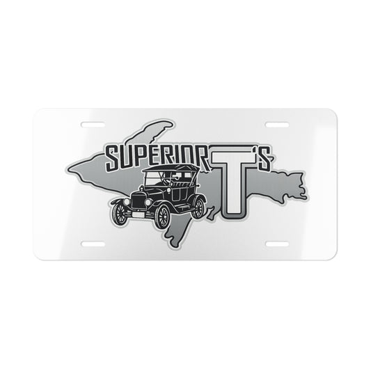 Vintage Superior T's Plate Vanity License Plate