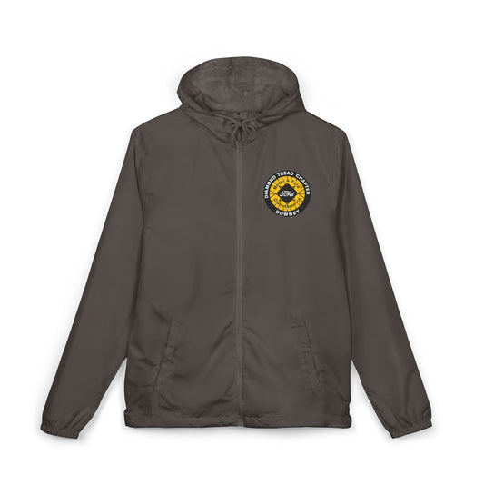 Diamond Tread Chapter Downey Windbreaker Jacket — Lightweight Hooded Shell