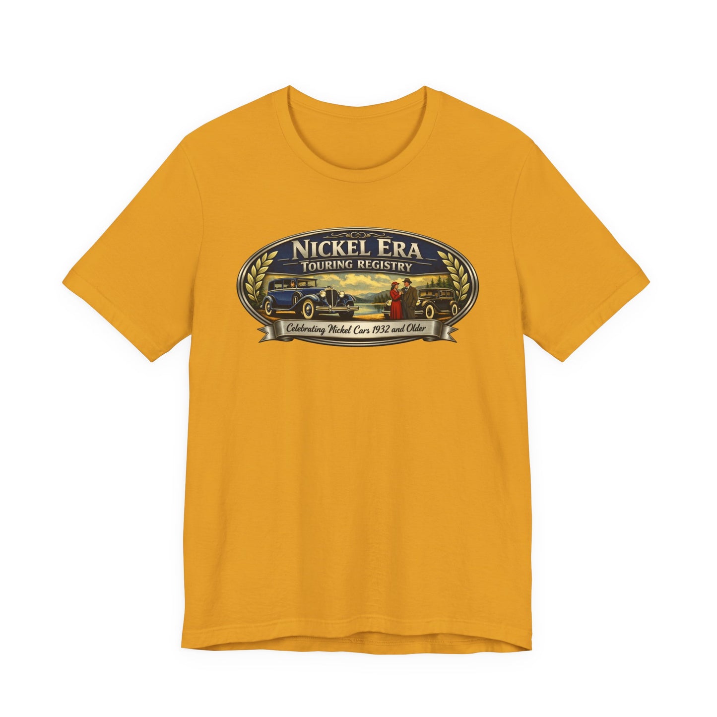 Nickel Era Touring Registry Tee — Celebrating Model Cars 1932 and Older