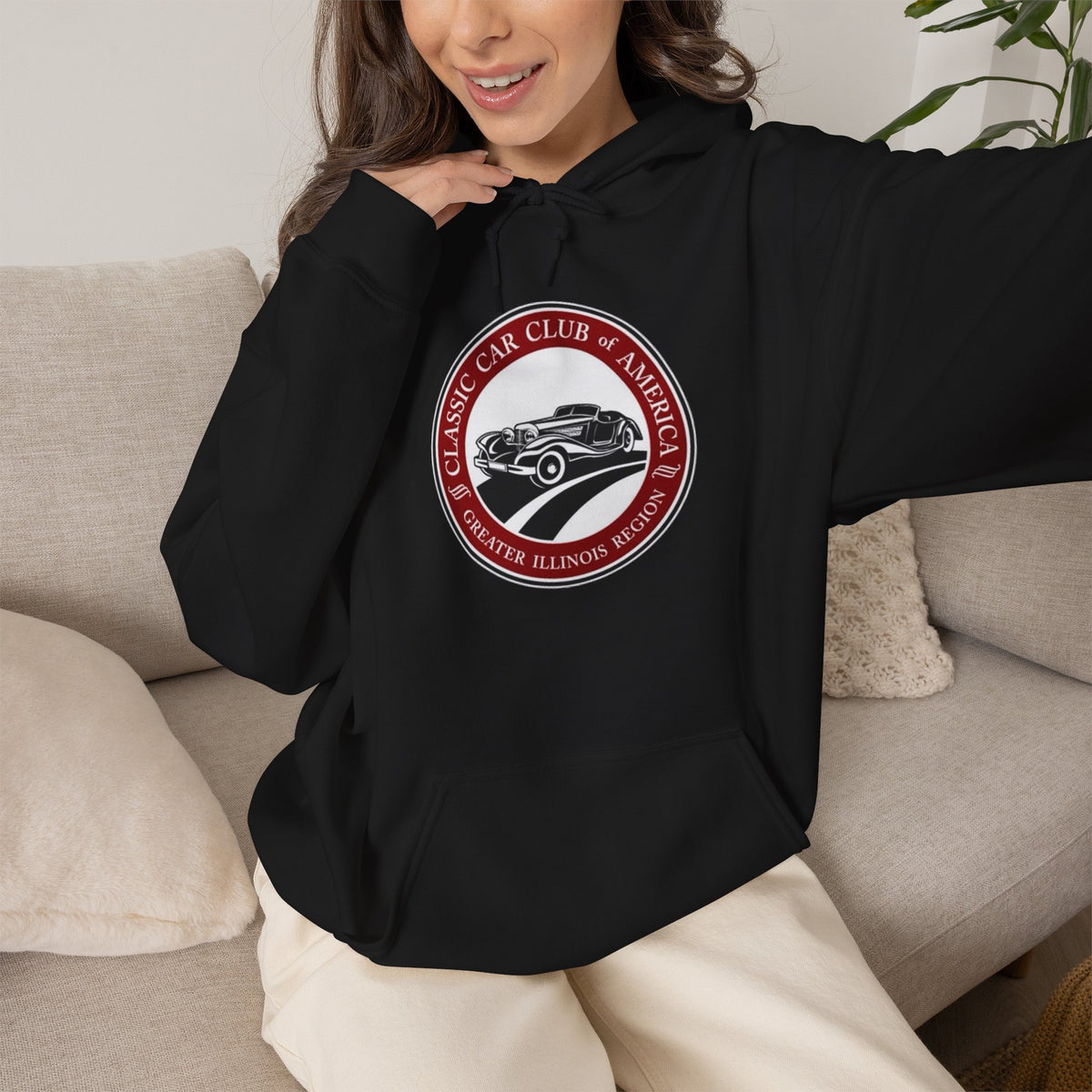 Classic Car Club of America Greater Illinois Region Hoodie