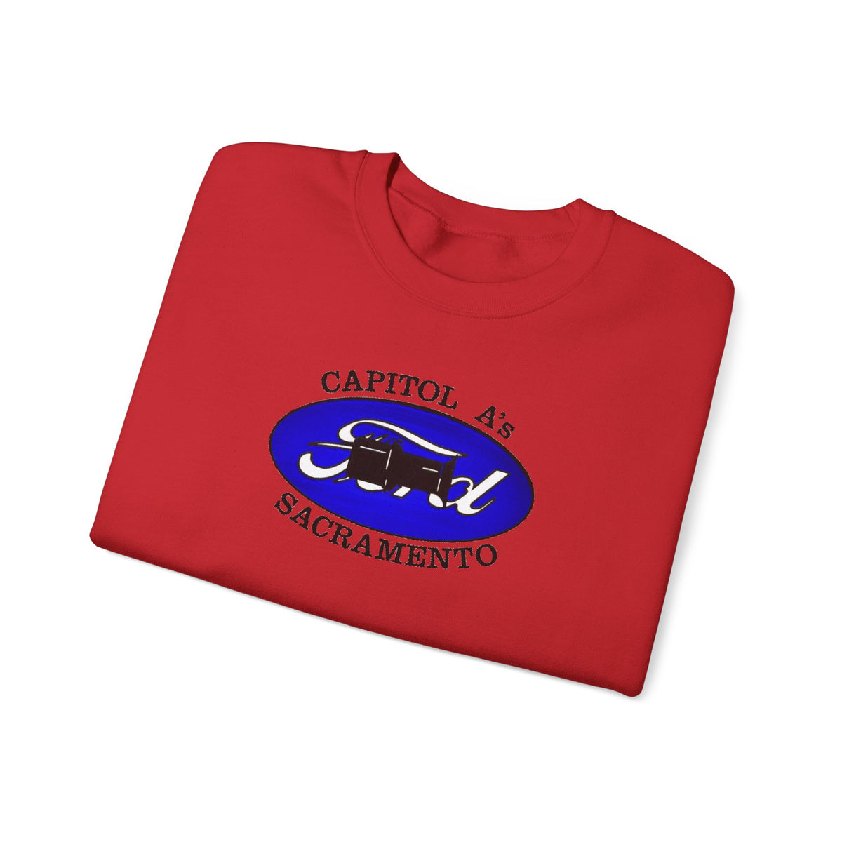 Capitol A's (front print) Unisex Heavy Blend™ Crewneck Sweatshirt