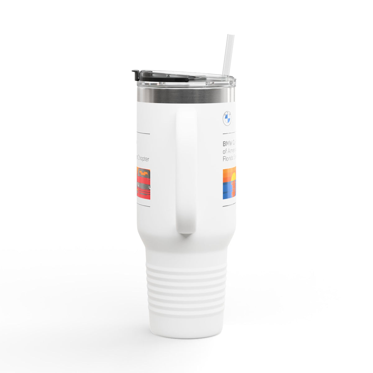 BMW Car Club of America Florida SunCoast Chapter 40 oz. Travel Mug