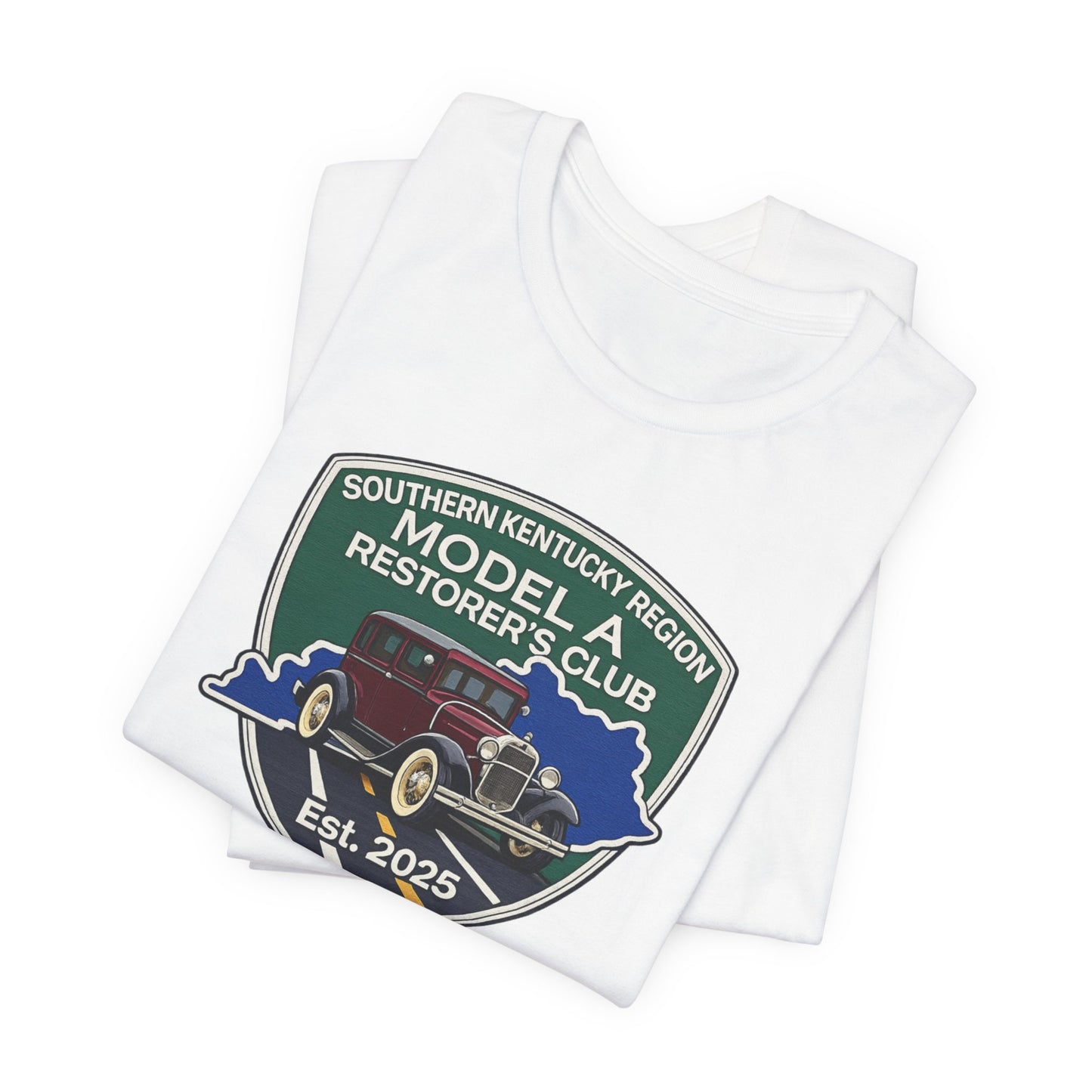 Southern Kentucky Region Model A Restorer's Club T-Shirt — Southern Kentucky Region Est. 2025