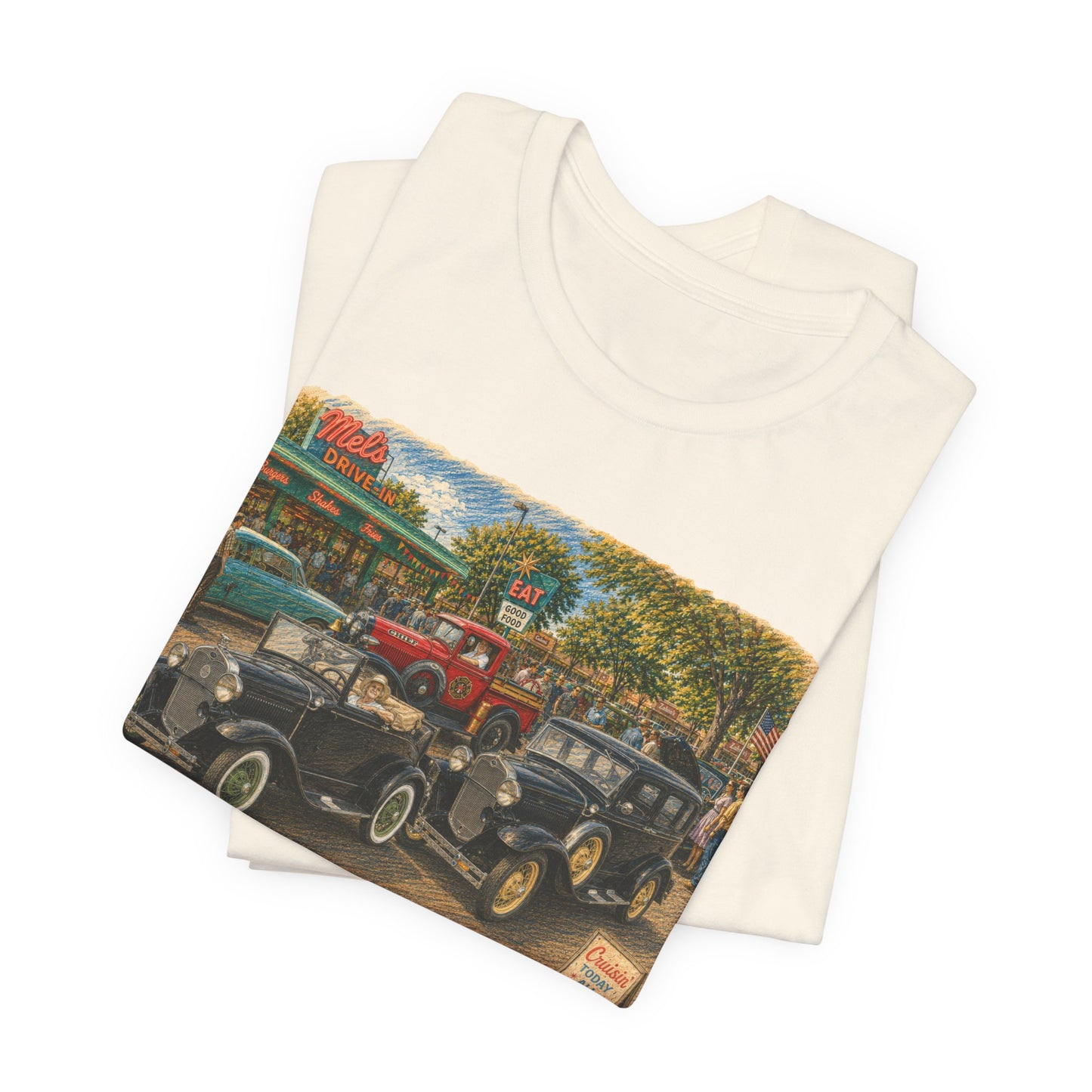 Mel's Drive-In (LTG) - Unisex Jersey Short Sleeve Tee
