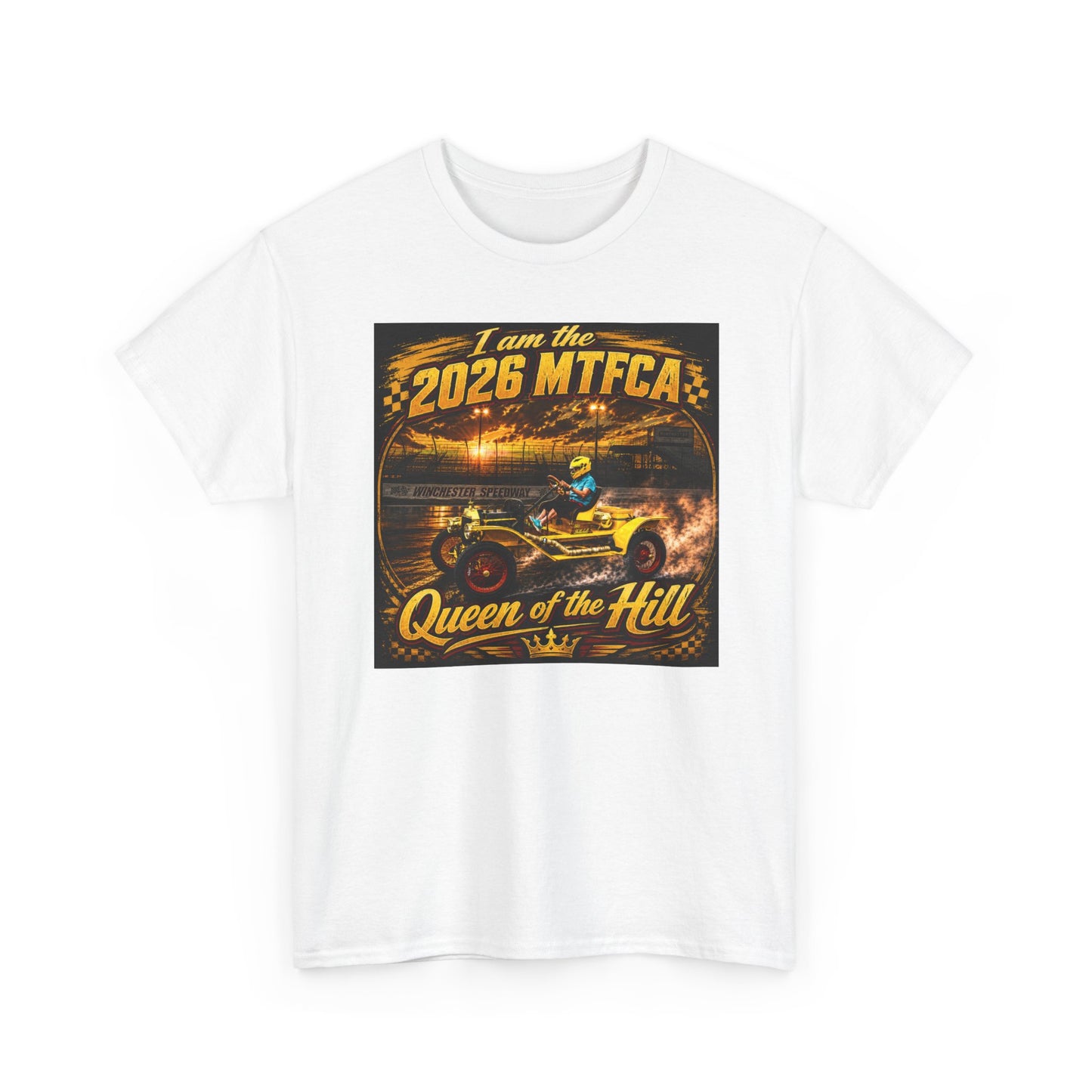 Queen of the Hill 2026 MTFCA T‑Shirt - Gildan Unisex Heavy Cotton Tee