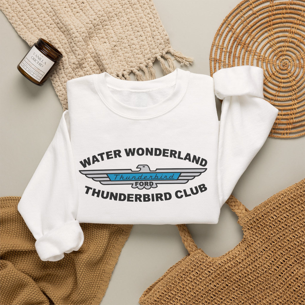 Water Wonderland Thunderbird Club Unisex Heavy Blend™ Crewneck Sweatshirt