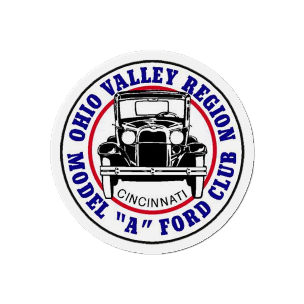 Ohio Valley Region Model A Ford Club Die-Cut Magnets