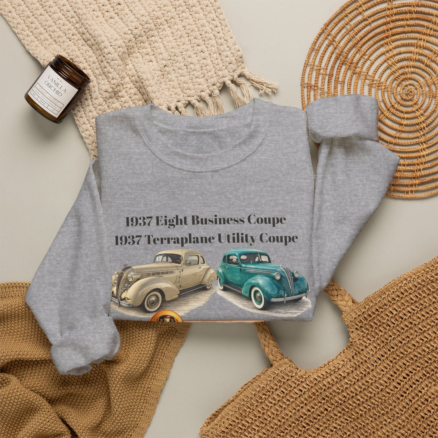 1937 Eight Business Coupe & Terraplane Utility Coupe Graphic (JG)