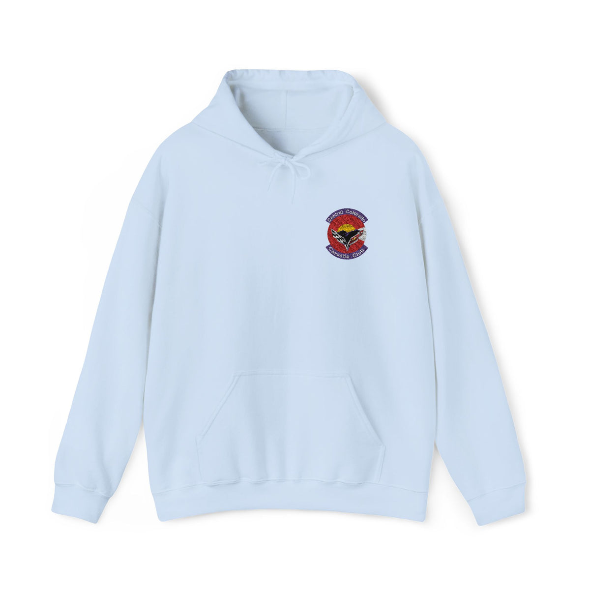 Central Colorado Corvette Club Embroidered Hoodie