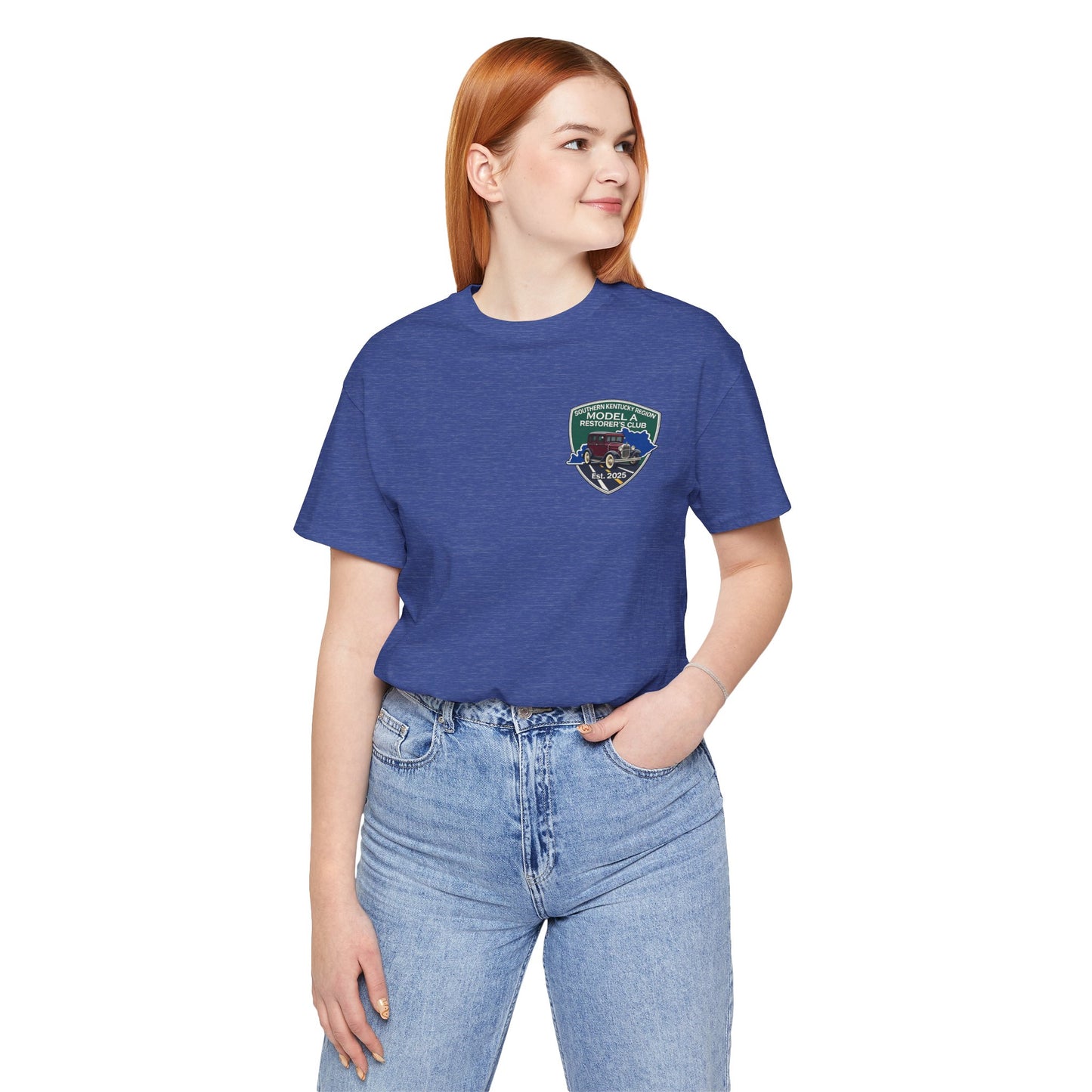 Southern Kentucky Region Model A Restorer's Club T‑Shirt — Front and Back Logos Unisex Jersey Short Sleeve Tee