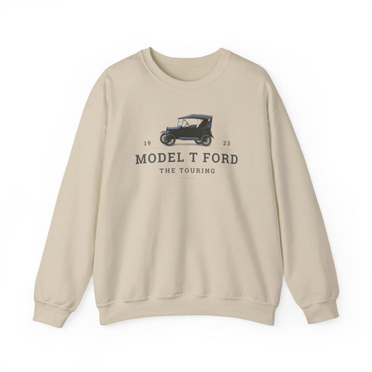 1923 Model T Ford Touring Crewneck Sweatshirt – Vintage Touring Car Graphic