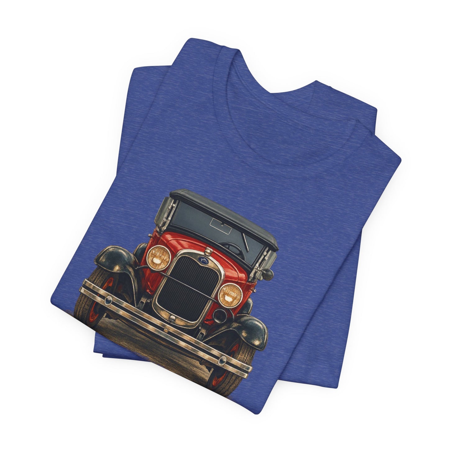 Napa Valley A's Red Vintage Car T-Shirt — Napa Valley A's Classic Automobile Tee