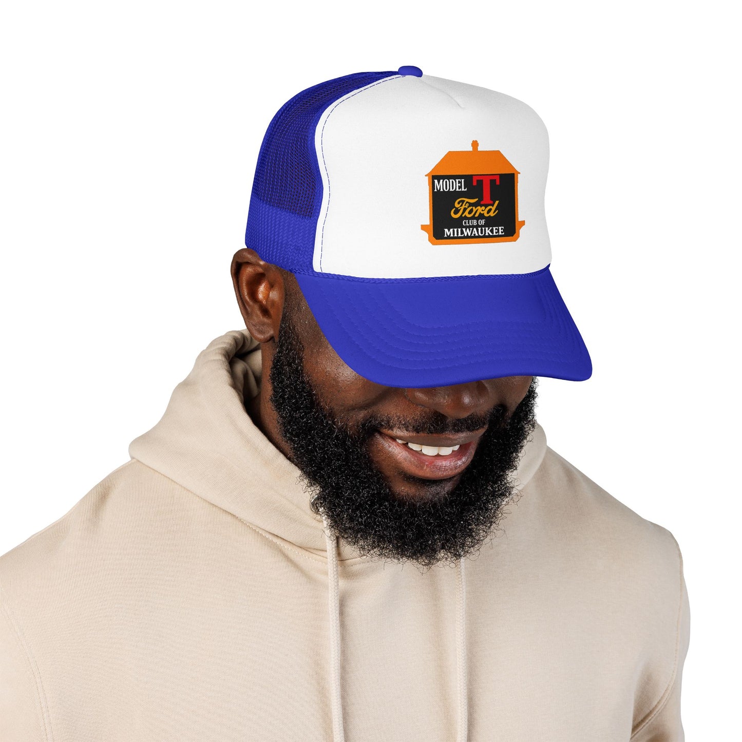 Greater Milwaukee Model T Ford Club - Model T Ford Milwaukee Vintage Truckers Hat (Printed)