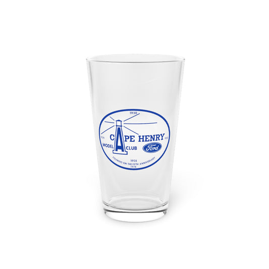 Cape Henry Model A Club Lighthouse 16oz Pint Glass
