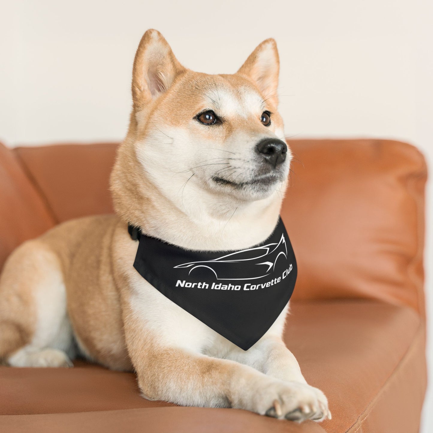 North Idaho Corvette Club Pet Bandana