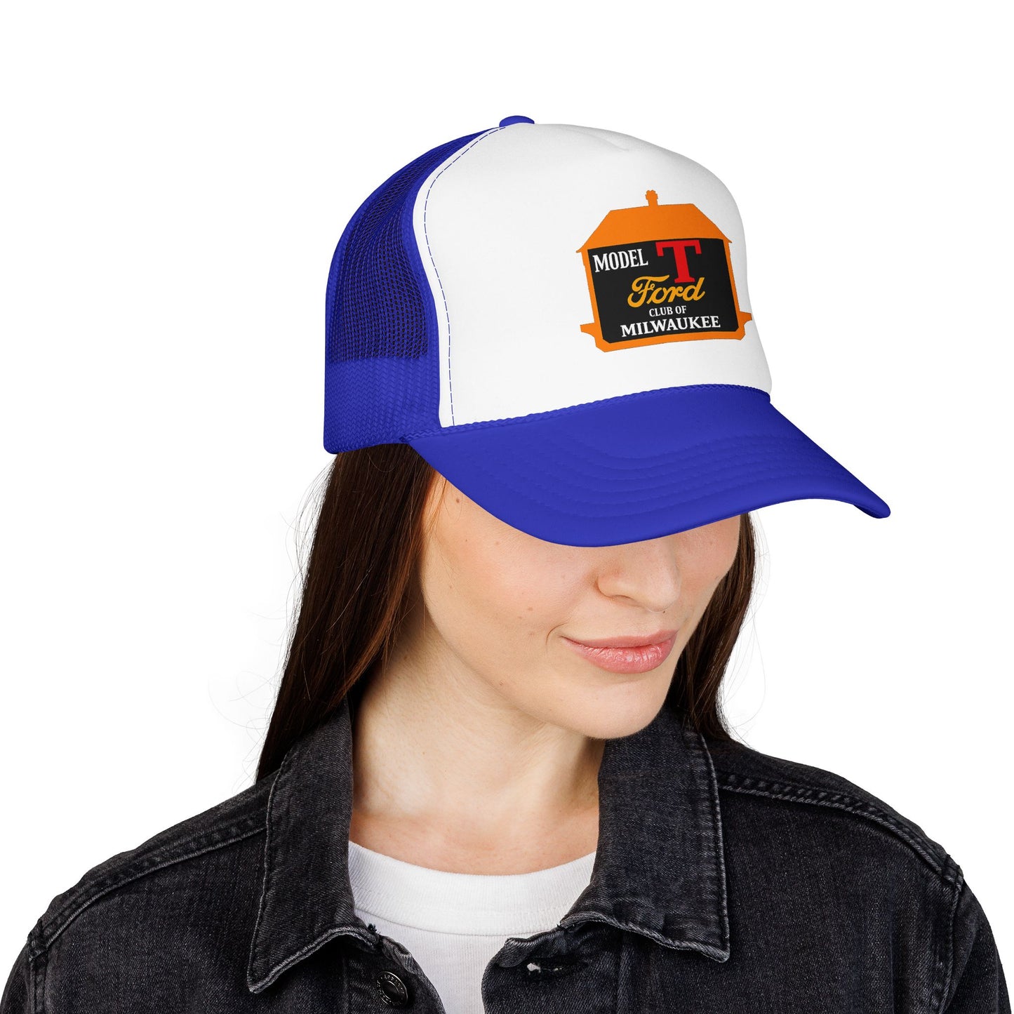 Greater Milwaukee Model T Ford Club - Model T Ford Milwaukee Vintage Truckers Hat (Printed)