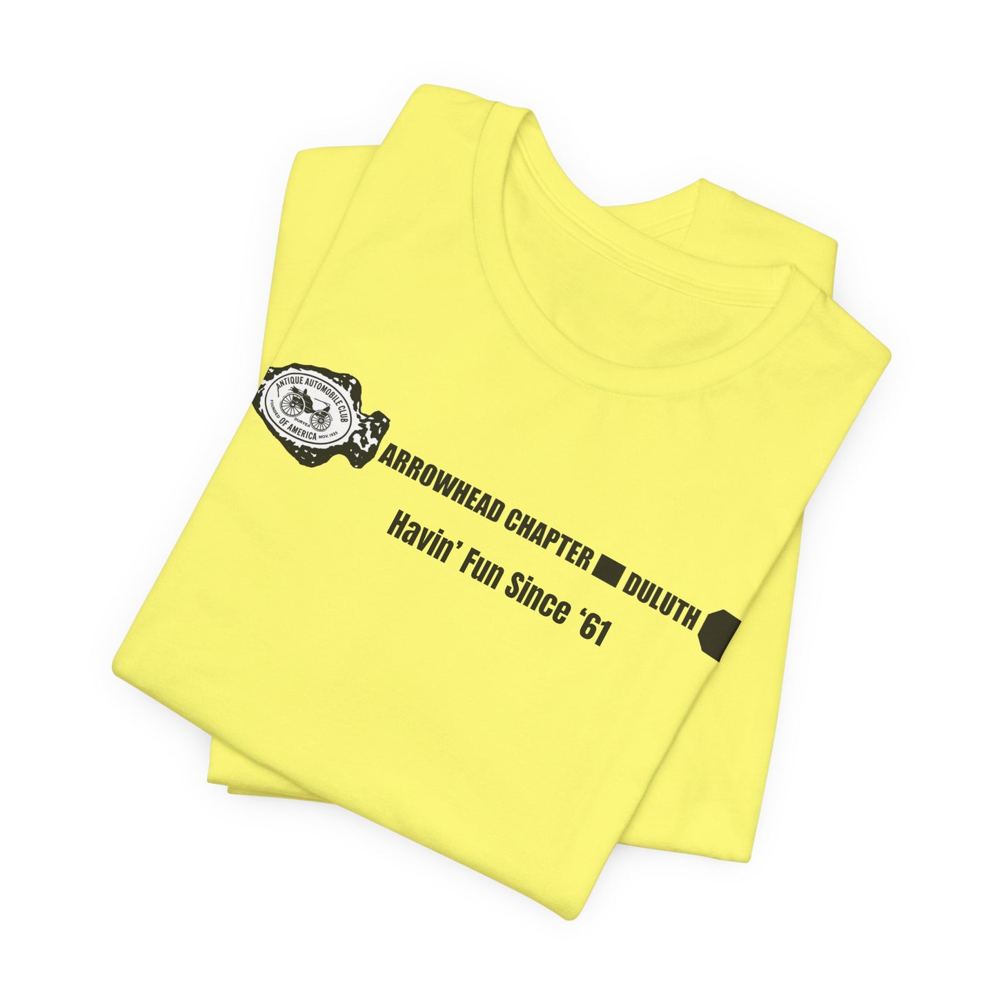 Arrowhead Chapter Duluth T-Shirt — Vintage Arrowhead Logo Tee