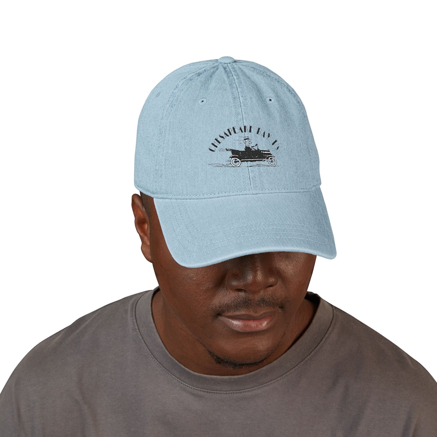 Chesapeake Bay T's Embroidered Denim Hat
