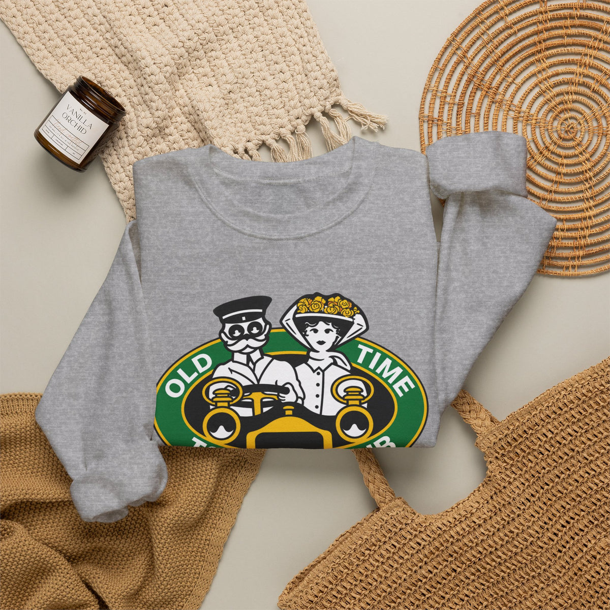 Old Time Touring Club Crewneck Sweatshirt - Unisex Heavy Blend™ Crewneck Sweatshirt