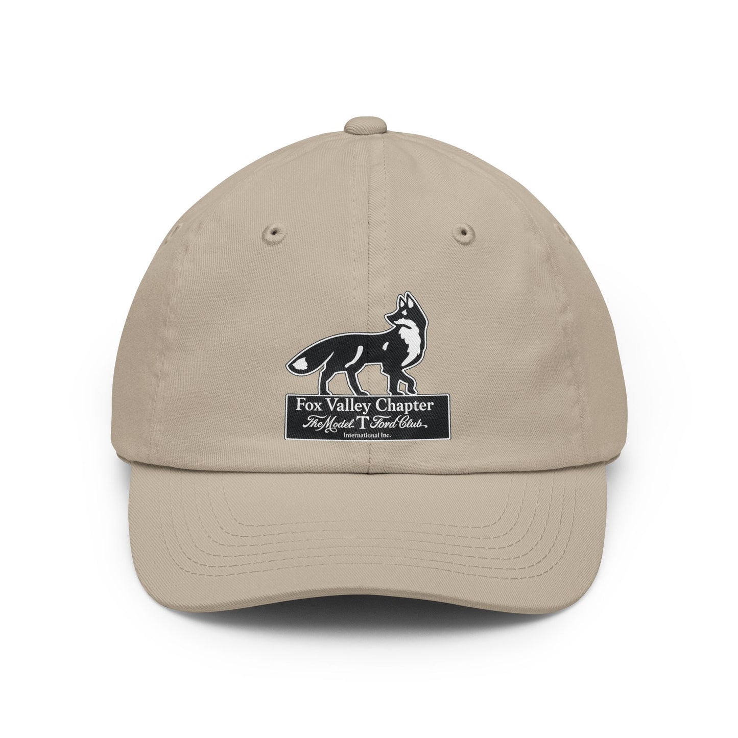 Fox Valley Chapter Model T Ford Club Dad Hat – Vintage Fox Logo Printed Cap