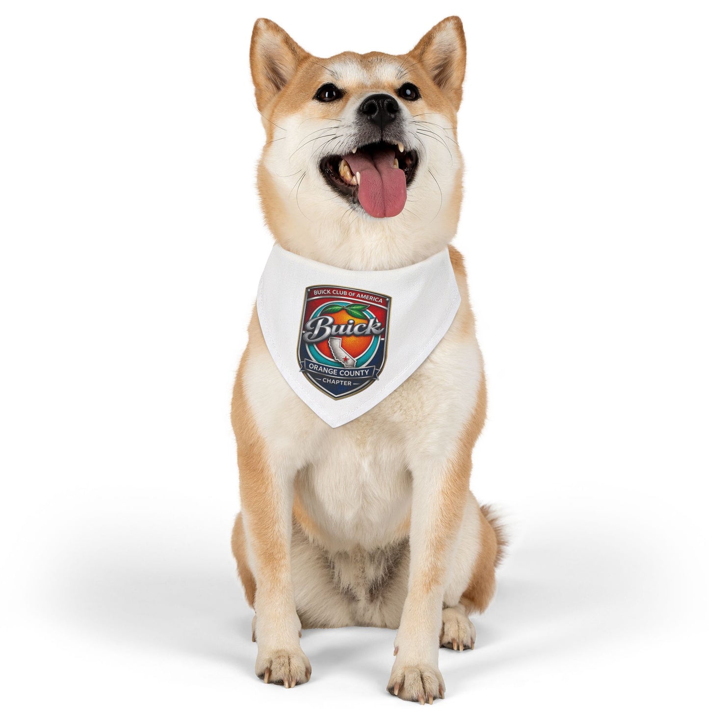 Buick Orange County Chapter Pet Bandana Collar