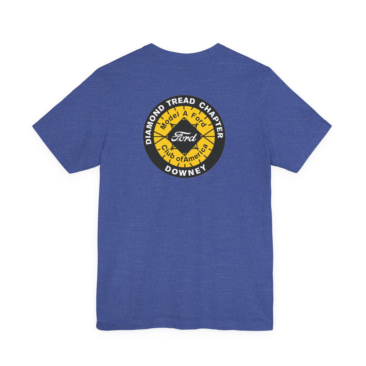 Diamond Tread Chapter Downey T-Shirt — Front and Back Logos