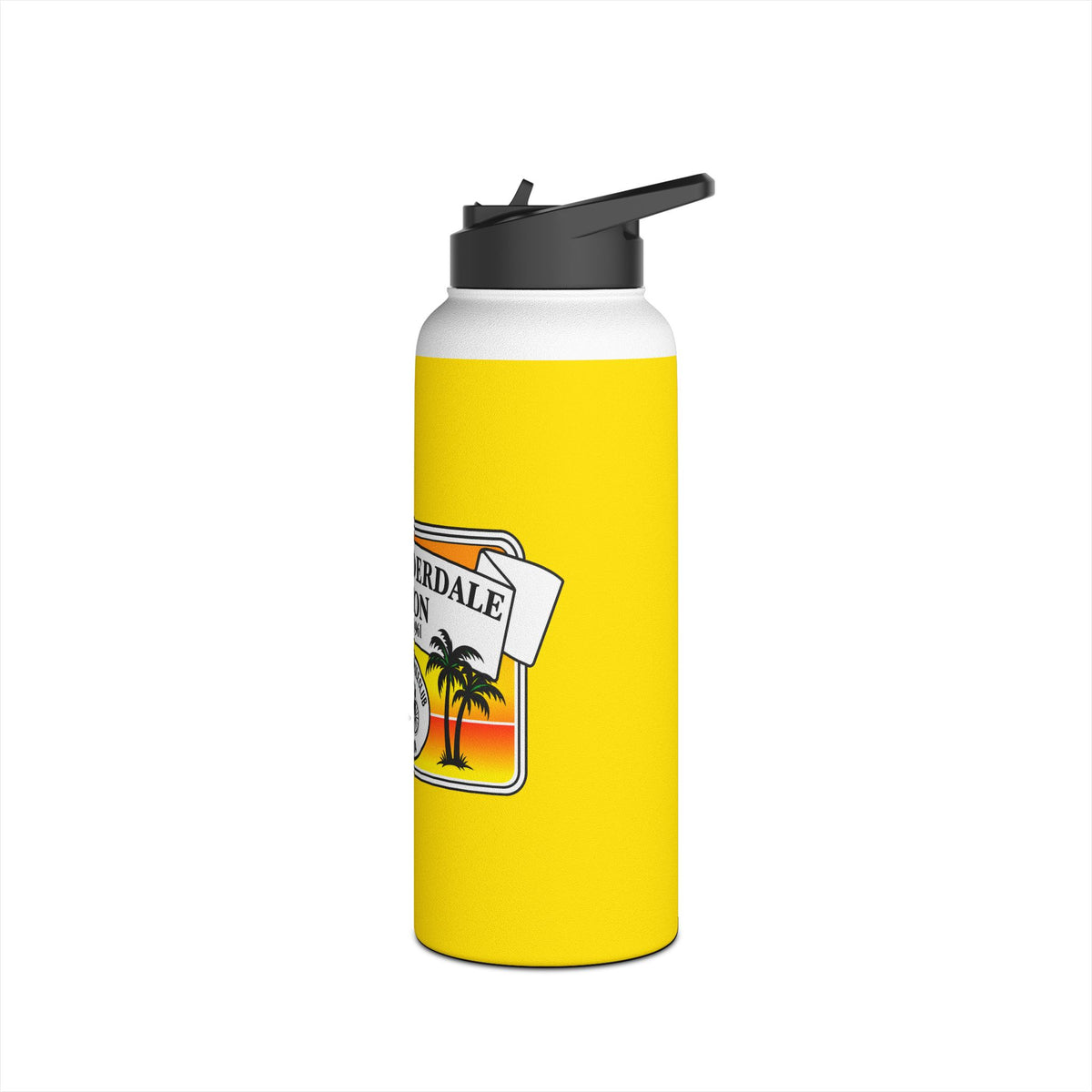 Fort Lauderdale Region AACA Stainless Steel Water Bottle, Standard Lid - Three Sizes