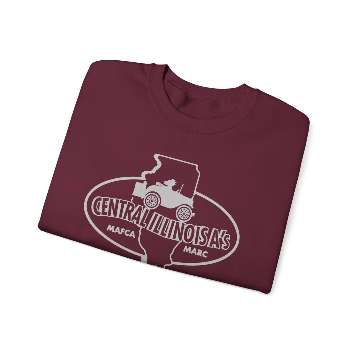 Central Illinois A's Sweatshirt - Unisex Heavy Blend™ Crewneck Sweatshirt