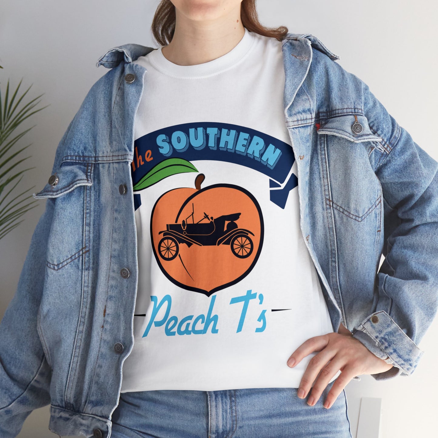 The Southern Peach T's Unisex Heavy Cotton Tee