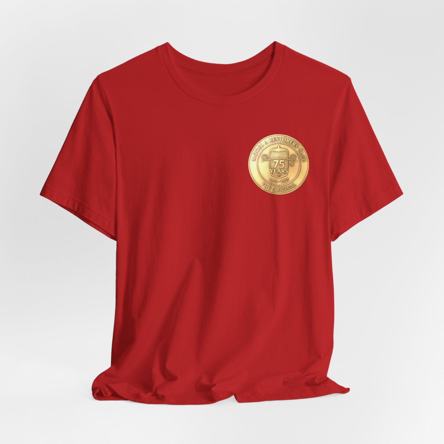 MARC 75th Anniversary Gold Chest Emblem T-Shirt