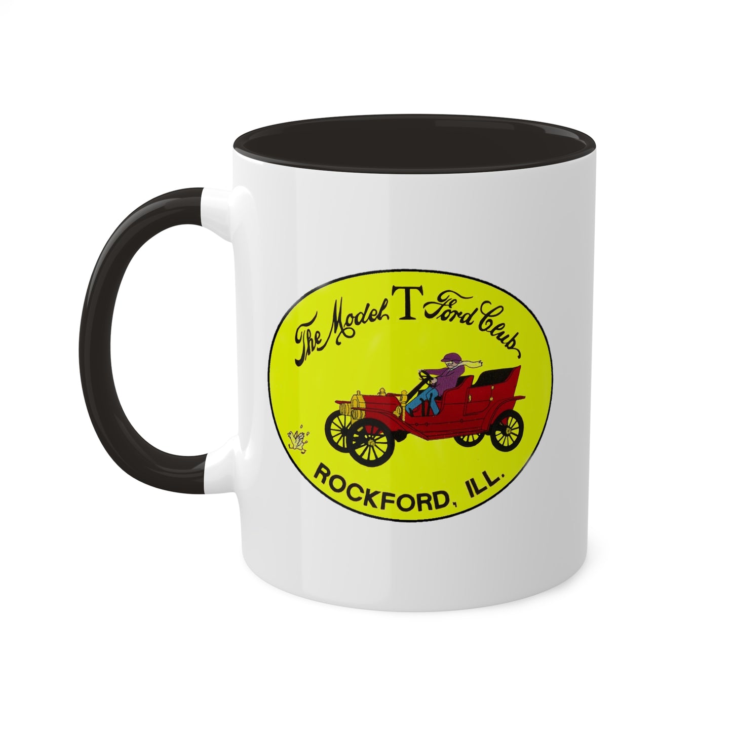 Rockford Model T Ford Club Colorful Mugs, 11oz