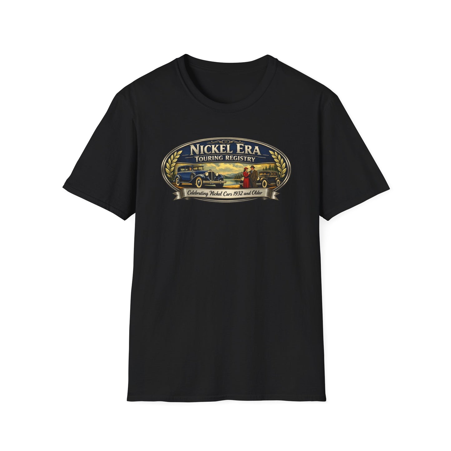 Nickel Era Touring Registry Tee — Celebrating Model Cars 1932 and Older