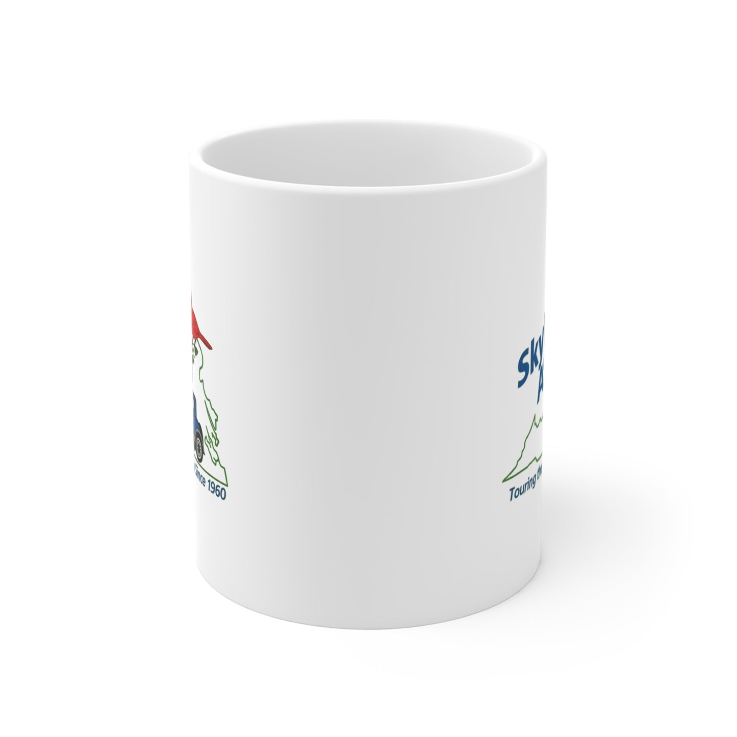 Skyline A's Classic Car Mug — 'Touring the Old Dominion Since 1960' 11oz