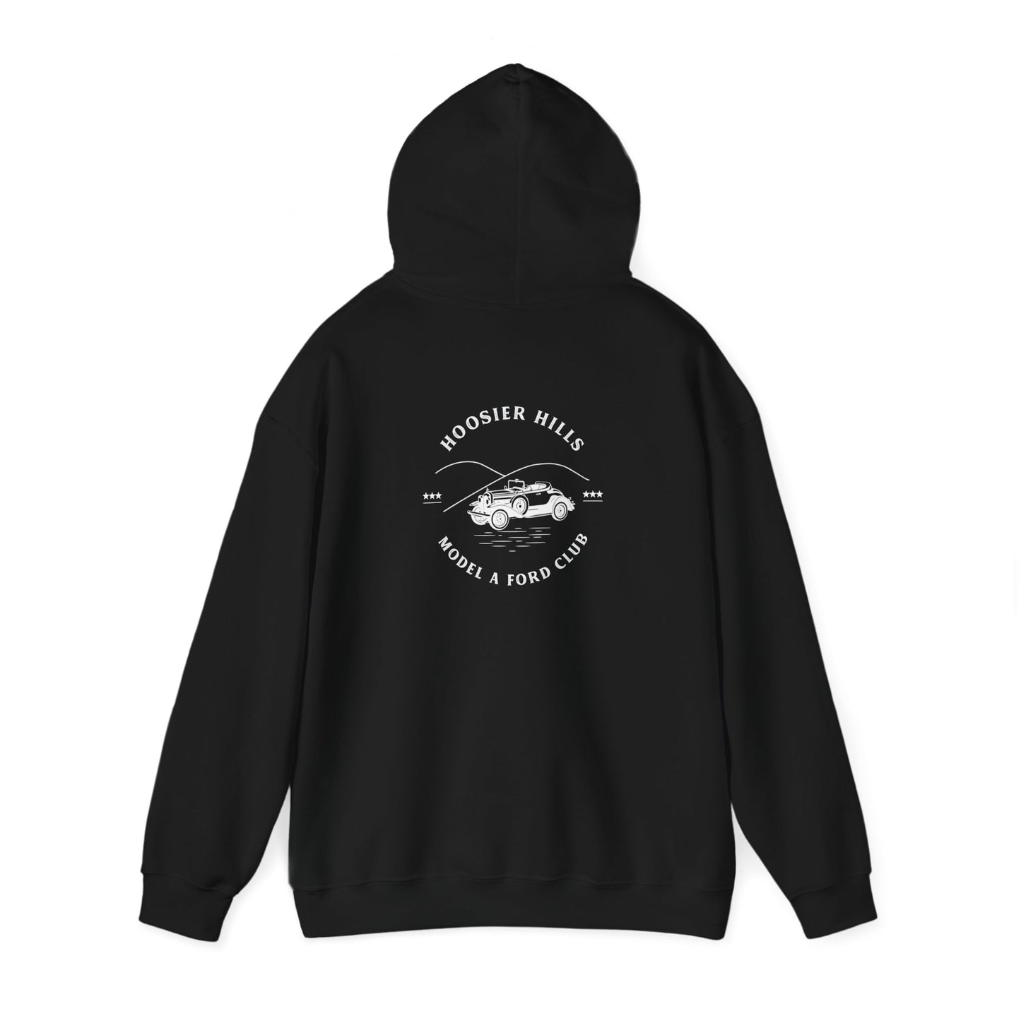 Hoosier Hills Model A Ford Club Unisex Heavy Blend™ Hooded Sweatshirt