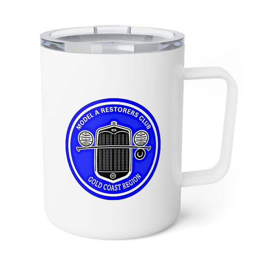 Gold Coast Region Model A Restorers Club 10oz Insulated Coffee Mug — Travel Tumbler