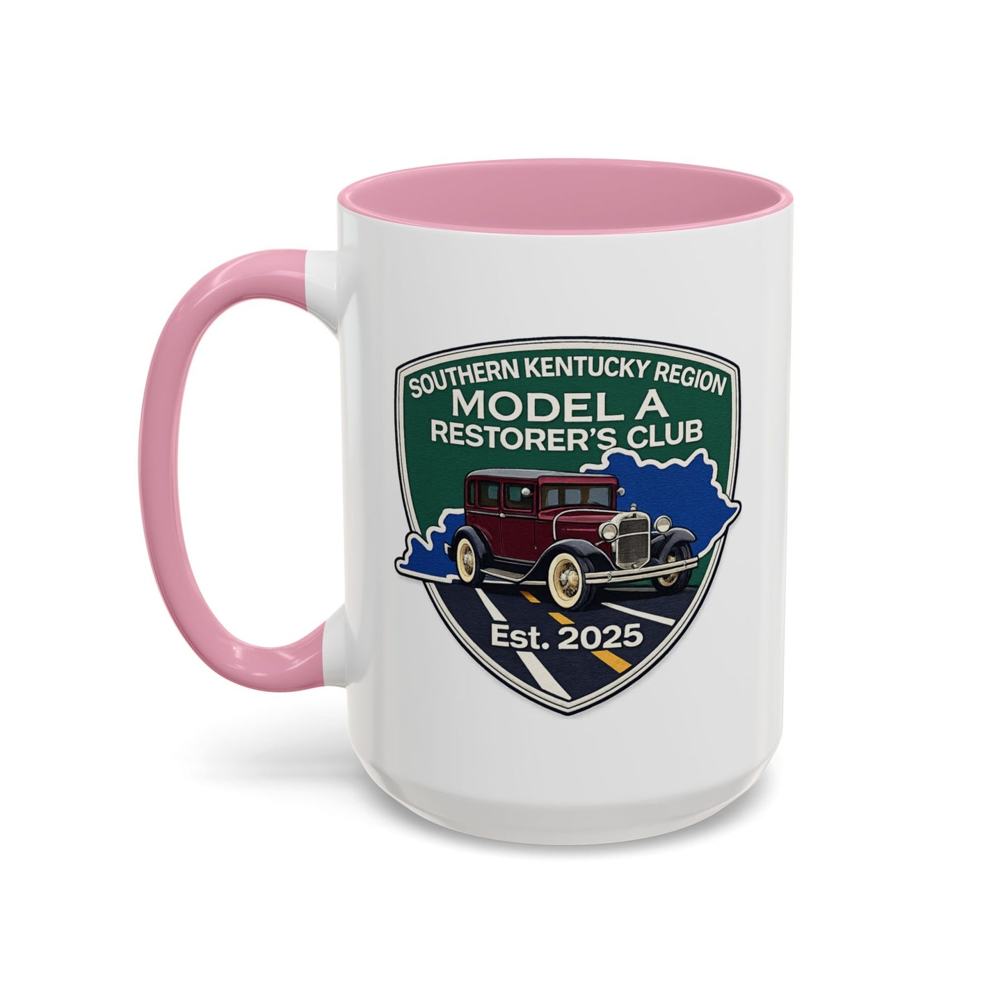 Southern Kentucky Region Model A Restorer's Club Club Mug — Southern Kentucky Region Est. 2025 (11oz/15oz)