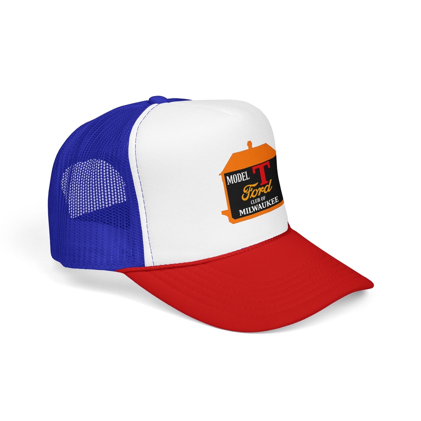 Greater Milwaukee Model T Ford Club - Model T Ford Milwaukee Vintage Truckers Hat (Printed)