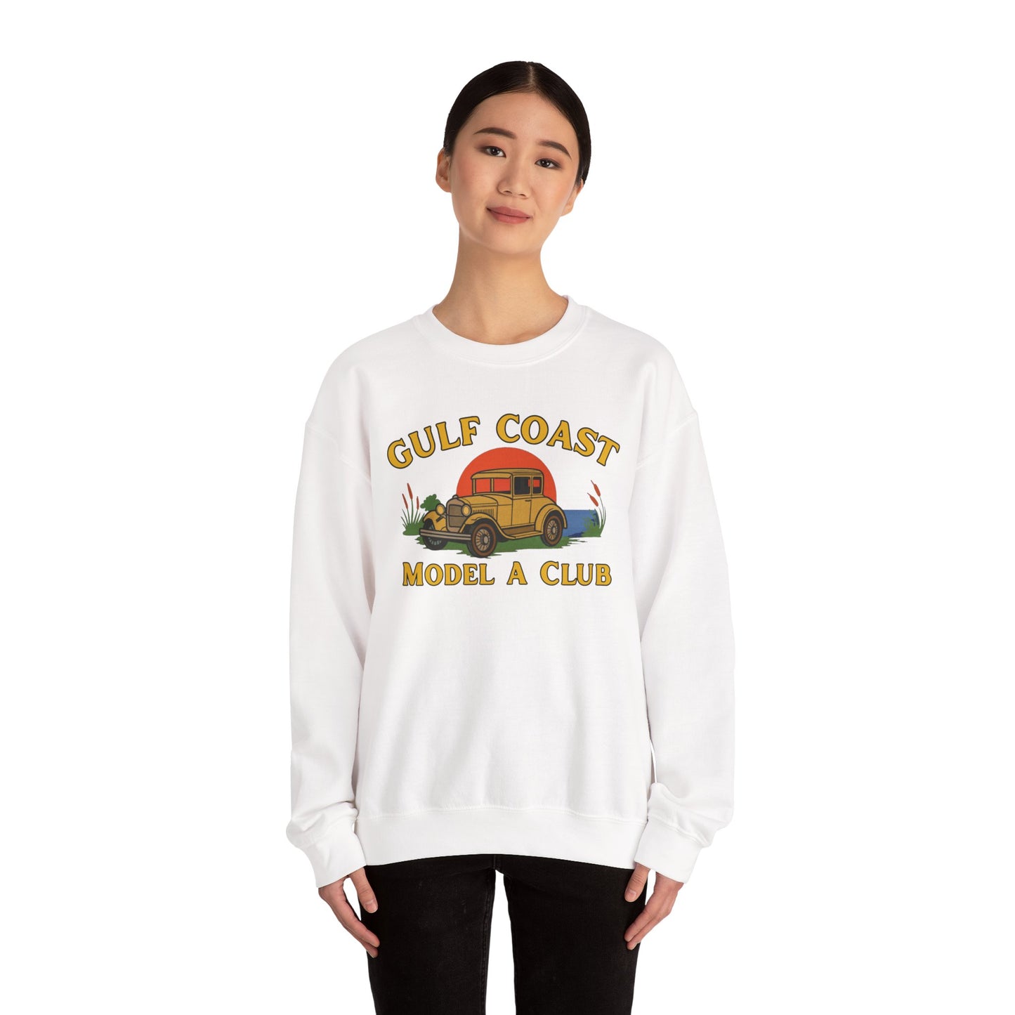 Gulf Coast Model A Club Sweatshirt — Gulf Coast Vintage Car Crewneck