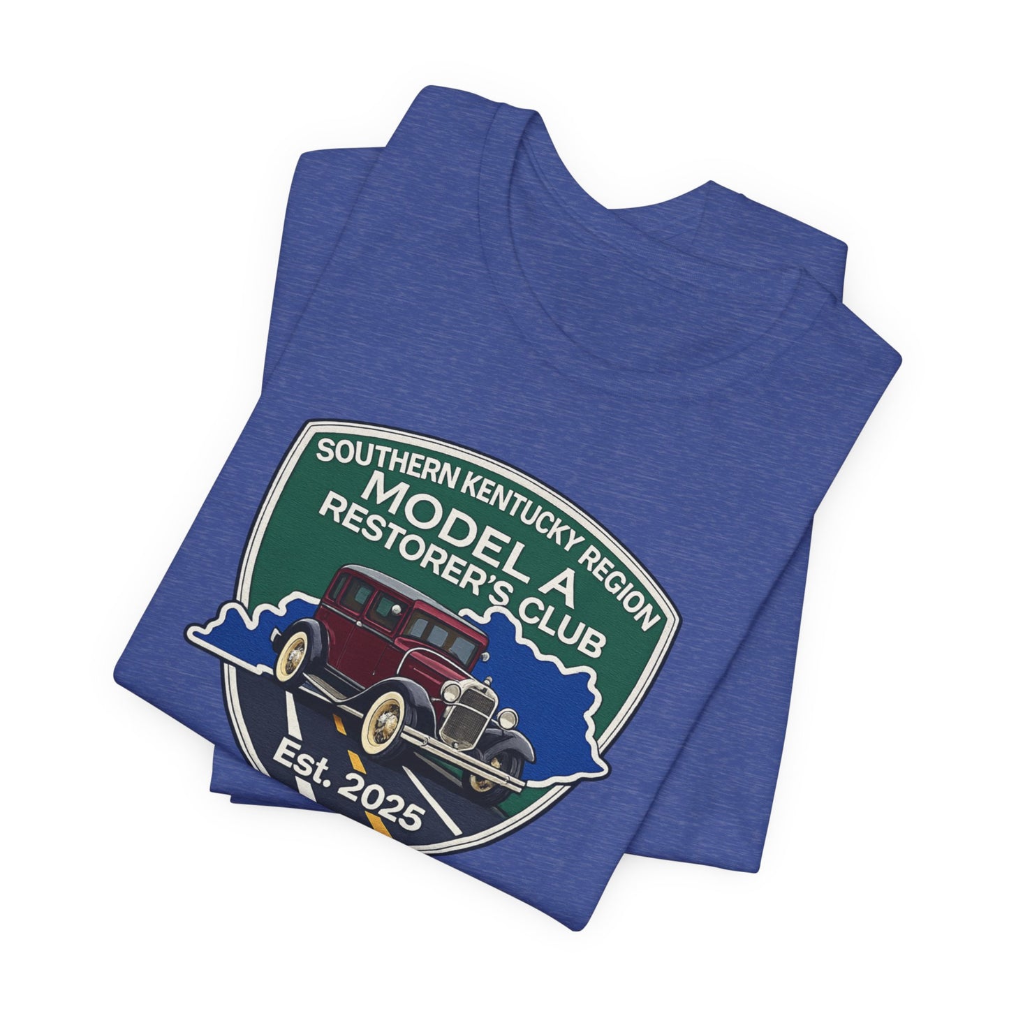 Southern Kentucky Region Model A Restorer's Club T-Shirt — Southern Kentucky Region Est. 2025
