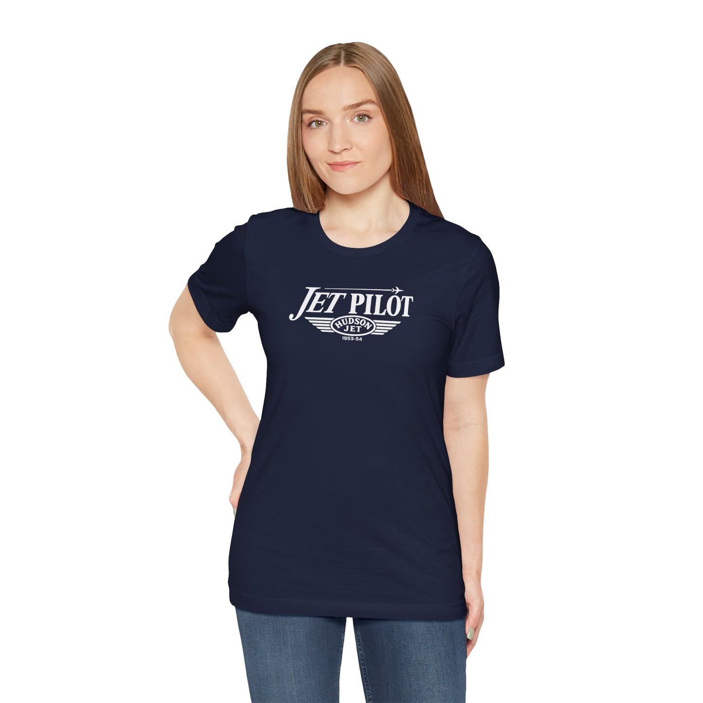 Hudson Essex Terraplane Club "Jet Pilot" Tee - Unisex Jersey Short Sleeve Tee